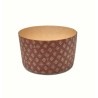 1kg Canasta/Panettone Oven Safe Baking Paper Pan 5pcs D17,8xΥ11cm.
