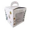 Christmas Panettone Handle Box 20x20xH20cm