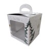 Christmas Panettone Handle Box 20x20xH20cm