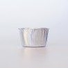 Ασημένιες Θήκες Cupcakes 50 τεμ. με Βάση 5xΥ3,8εκ. 25 τεμ. - Αλουμινίου