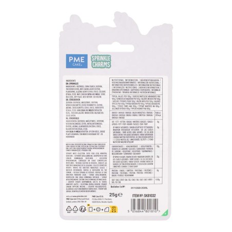 Bunnies & Carrots Sprinkle Charms 25g/0.9oz by PME