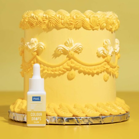 Κίτρινο Υγρό Λιποδιαλυτό Χρώμα 20ml της PME