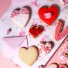Valentines Hearts Cookie Cutter Set of 3 by PME
