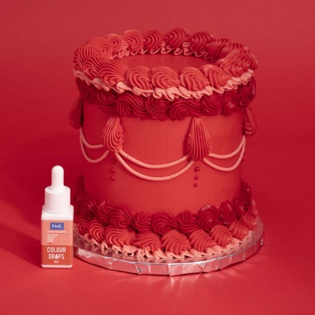 Red Colour Drops - Oil Based Food Colouring 20ml by PME