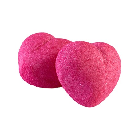 Pink Rounded Hearts Marshmallows 900g