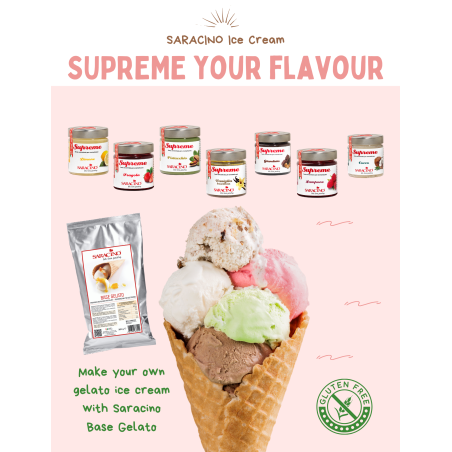 Mango Flavouring Paste Saracino Le Supreme 200gr