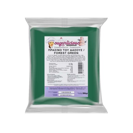 Sugarlicious Professional Sugar Paste Xmas Green 250g
