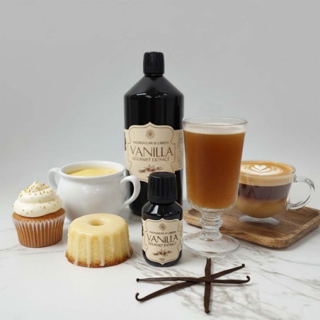 Γκουρμέ Εκχύλισμα Βανίλιας Μαδαγασκάρης Μπέρμπον με σπόρους 100γρ. από την VS