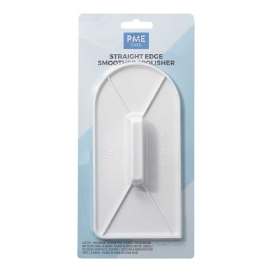 Round Edge Smoother with Handle (84 x 169mm / 3.3 x 6.7”) by PME