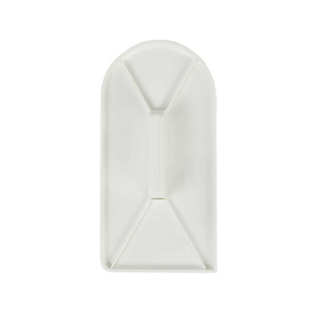 Round Edge Smoother with Handle (84 x 169mm / 3.3 x 6.7”) by PME