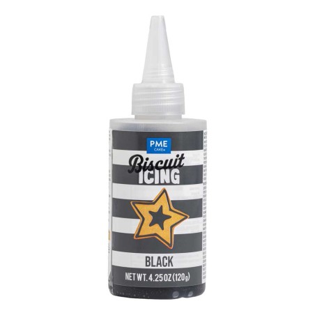 Black Biscuit Icing PME (120g / 4.25oz)