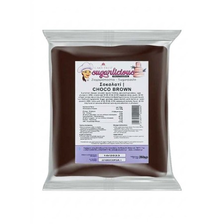 Sugarlicious Professional Sugar Paste Chocolate Brown 250g