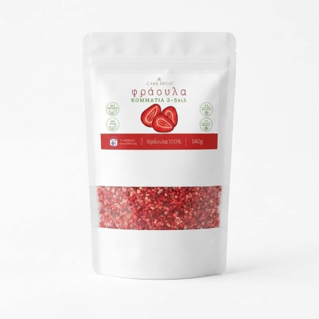 Freeze Dried Strawberry Pieces 2-5mm 140g