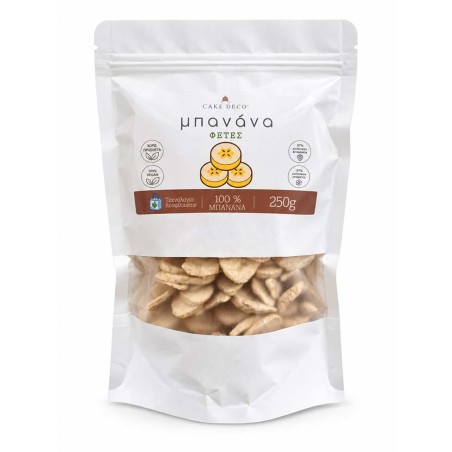Freeze Dried Banana Slices 3-5mm 250g