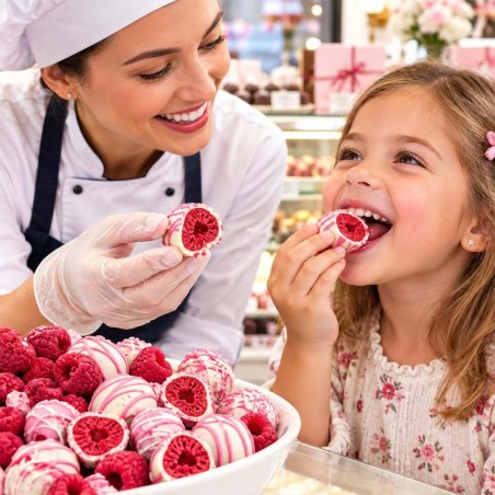 Freeze Dried Whole Raspberries 30g