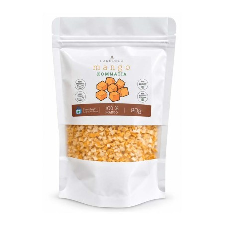 Freeze Dried Mango Pieces 2-5mm 80g