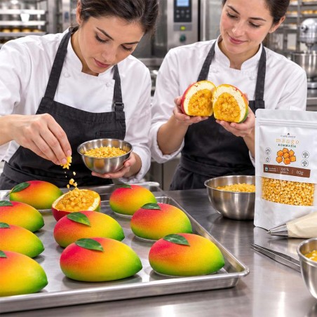Freeze Dried Mango Pieces 2-5mm 250g