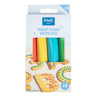 Writing Icing - Primary Colours 4pk by PME