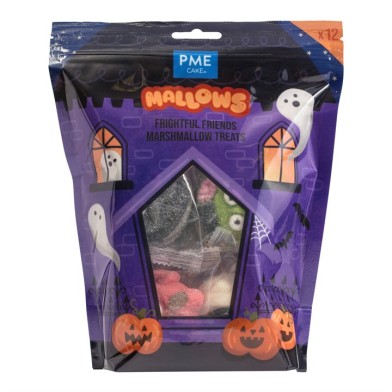 Frightful Friends Marshmallow Treats Pk/12 180g by PME