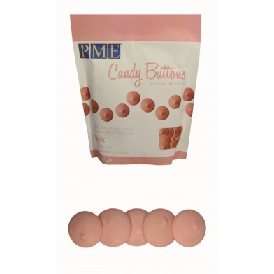 PME Candy Buttons - Pink (12oz)