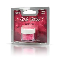 Βρώσιμο Γκλίτερ - Ροζ Παστέλ - (Glitter Pastel Pink)