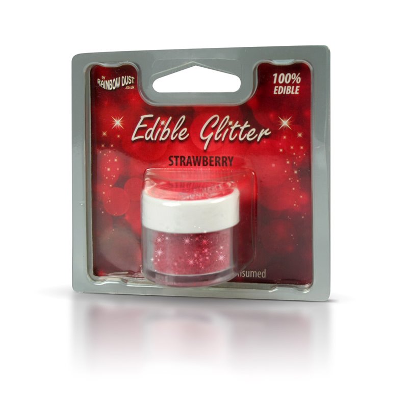 Edible Glitter Strawberry