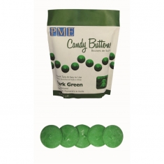 PME Candy Buttons - Dark Green (12oz)