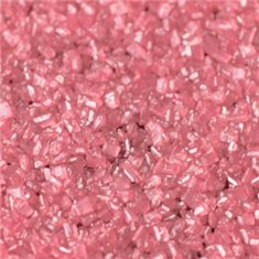 Sprinkles-Sparkling Sugar Crystals-Pearlescent Pink