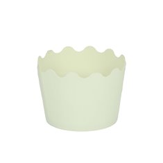Small Cupcake Cups with anti-stick Baking Sheet D5,7xH4cm. - White - 65pc