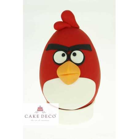 Easter Egg with Dark Chocolate - Decorated Birds - 400gr