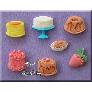 Mini Cakes mold by Alphabet Molds