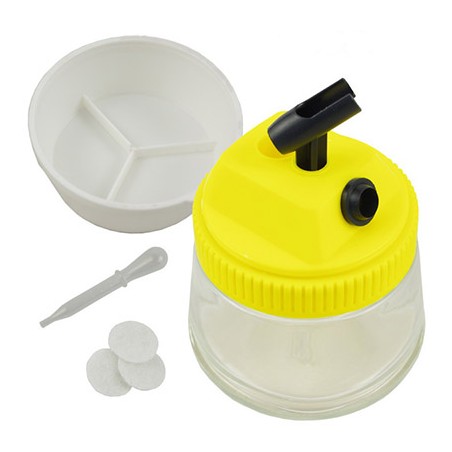 3 in 1 Airbrush holder and Cleaningpot