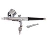 Airbrush gun 0,3mm with hose and plastic carry case