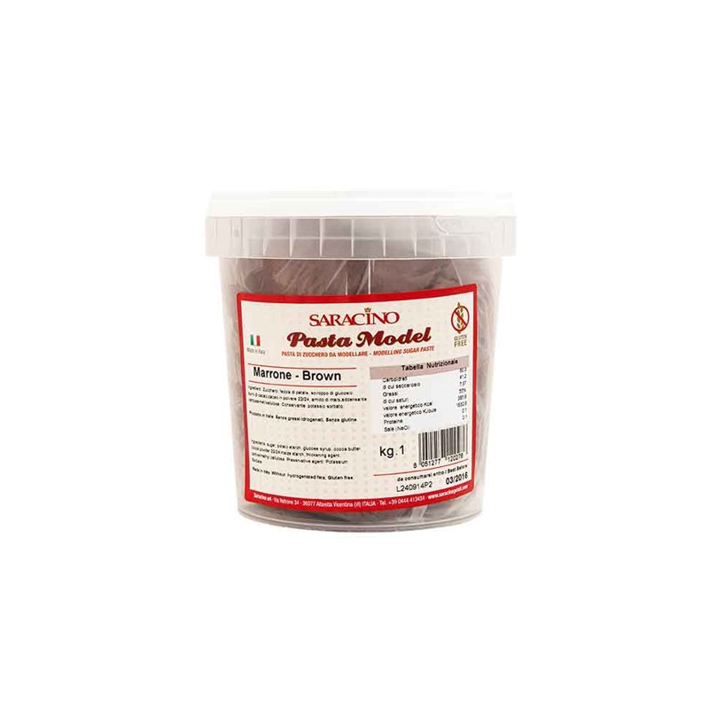 Brown Modeling Paste By Saracino 1Kg