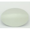 4" Silver-White Double Face Round Cut Edge Cake Cards (1,5mm Thick) 1pc.