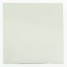7" Silver-White Double Face Square Cut Edge Cake Cards (1,5mm Thick) 1pc.