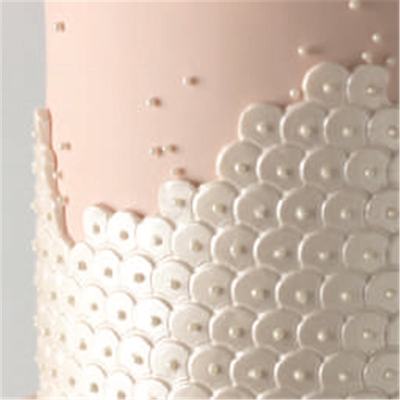Cake Star 6 Fashion Texture Mats Pearls Sequins Fur Pleats Metal Roses CHEAPEST!
