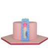 Tricolor Birthday Candle  with Number 7