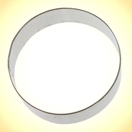 Round Circle Metallic Cookie Cutter 3.5 in