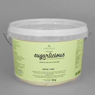 Sugarlicious Sugar Paste ready to Roll Ivory 3kg.