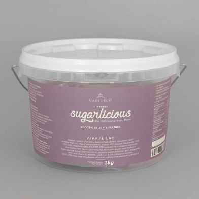Sugarlicious Sugar Paste ready to Roll Lilac 3kg.