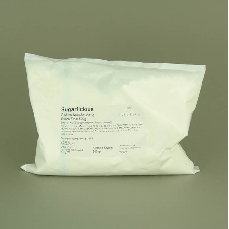 Sugarlicious Εxtra Fine Γλάσο Λευκό 500γρ.