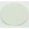 Δίσκος στρογγυλός Ασημένιος-Λευκός με γκρι ράχη - Πάχος 1,5χιλ. Διαμ.7,5εκ. (1τεμ.)