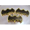 Bat Metallic Cookie Cutter 4 in