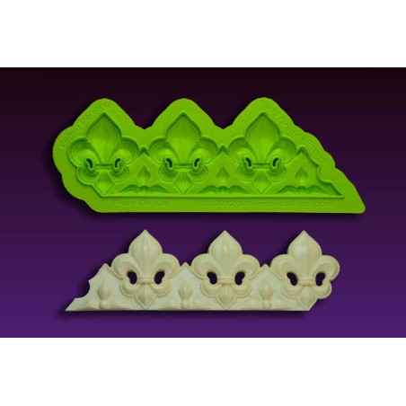 Καλούπι Μπορντούρας Fleur De Lis - Fleur De Lis Border Mold