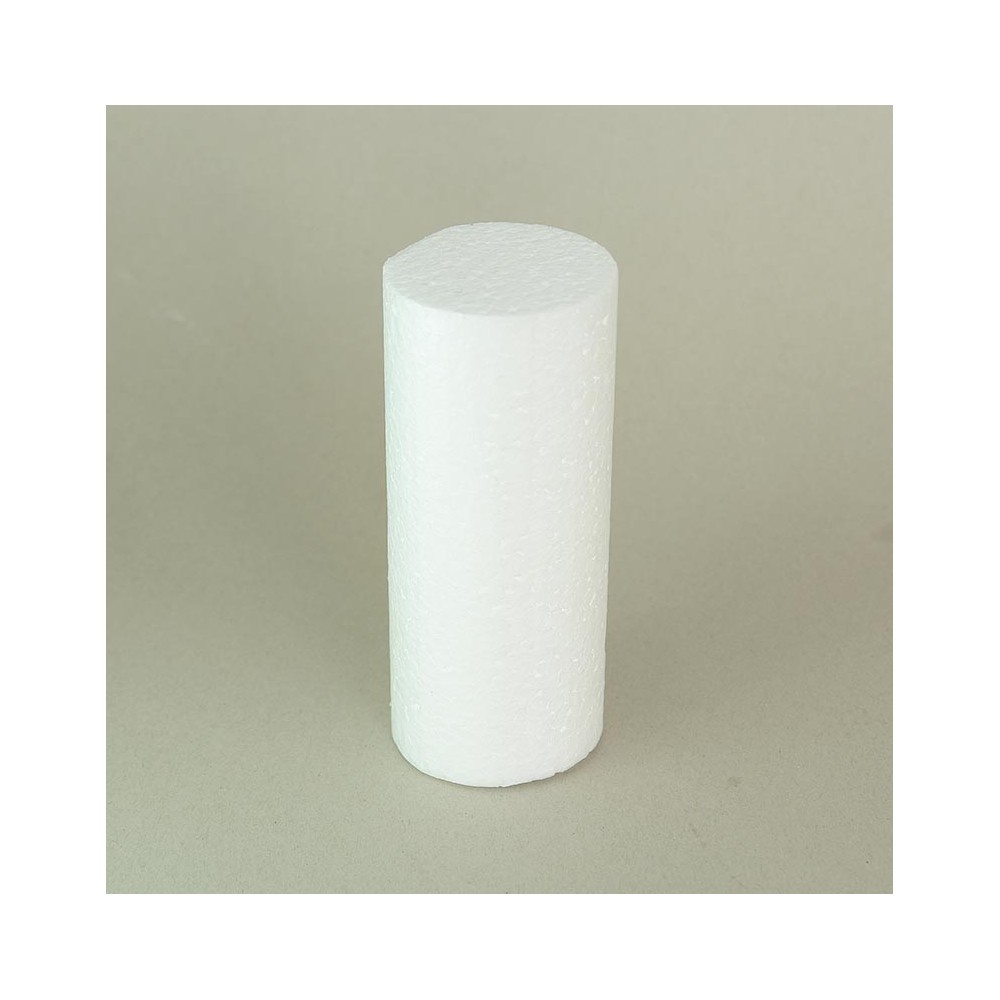 Styrofoam for Dummy cakes - Round Cylinder D06xH15cm