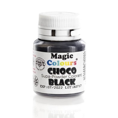 Μαύρο Λιποδιαλυτό Χρώμα σε σκόνη για Σοκολάτα της Magic Colours