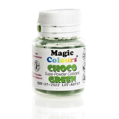 Green Liposoluble Powder Color for Chocolate from Magic Colors