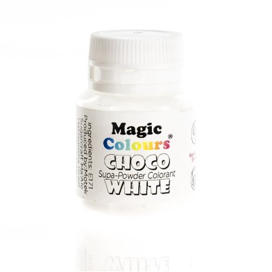 White Liposoluble Powder Color for Chocolate from Magic Colors