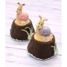 Katy Sue Moulds - Sugar Buttons - Garden Snail & Toad Stools